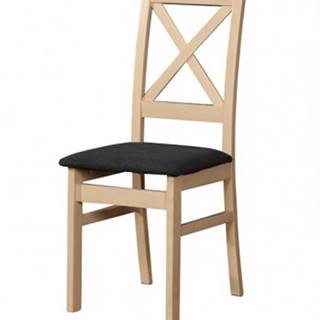 OKAY nábytok Jedálenská stolička Kasper dub sonoma, čierna, značky OKAY nábytok