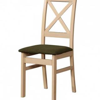 OKAY nábytok Jedálenská stolička Kasper dub sonoma, hnedá, značky OKAY nábytok