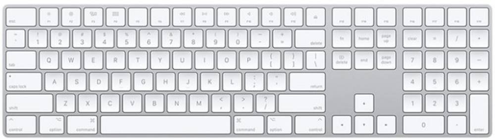 Apple  Magic Keyboard NUM, SK, biela, značky Apple