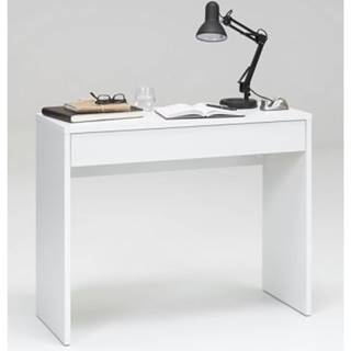 ASKO - NÁBYTOK Písací/kozmetický stôl Checker, biely, značky ASKO - NÁBYTOK