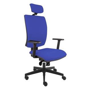 Sconto Kancelárska stolička LAUREN modrá, značky Sconto