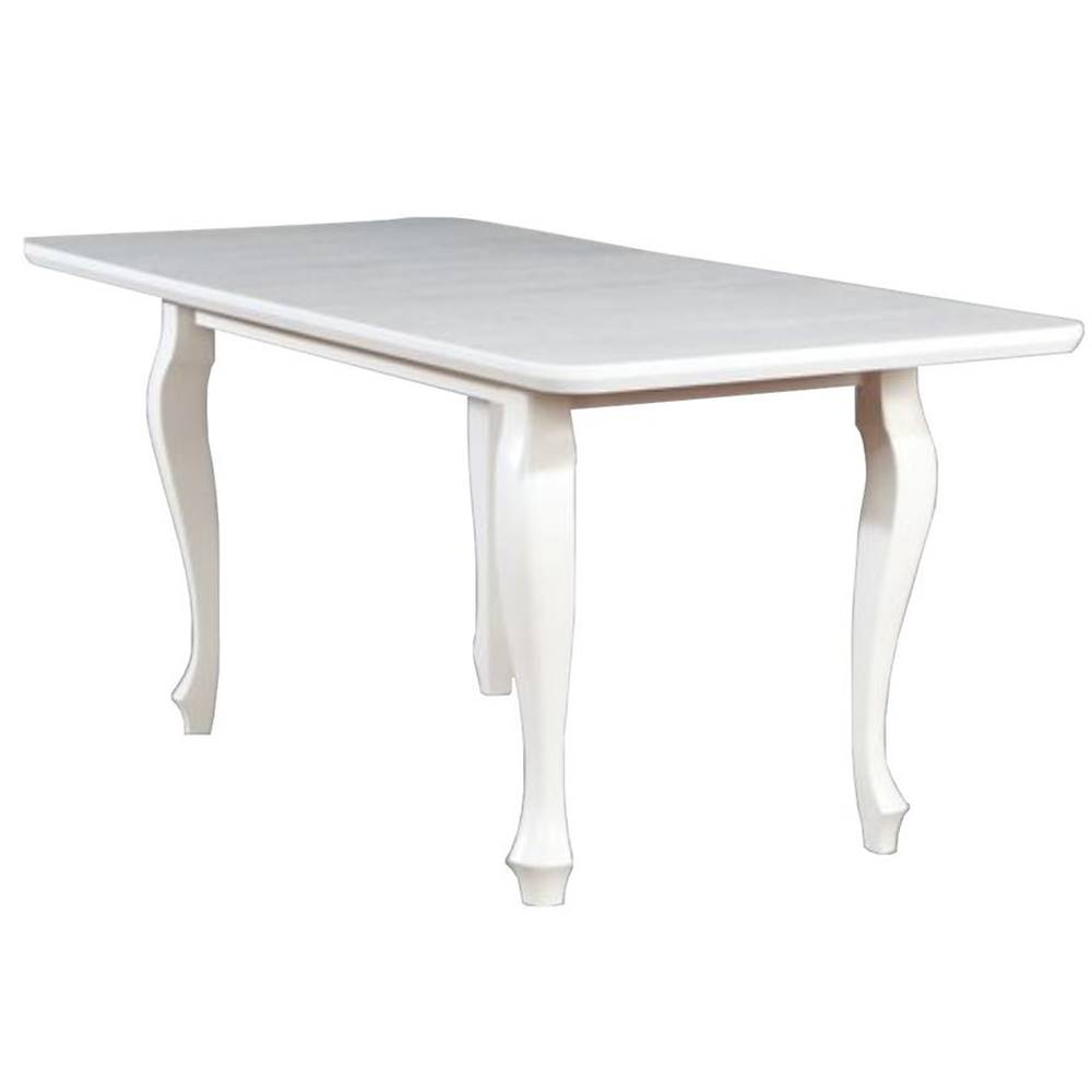 MERKURY MARKET Stôl ST43 140X80+40 biely, značky MERKURY MARKET