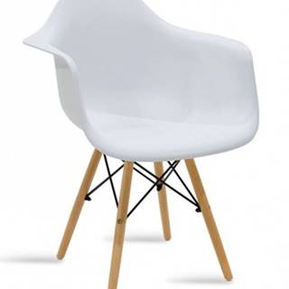 OKAY nábytok Jedálenská stolička Justy dub, biela, značky OKAY nábytok