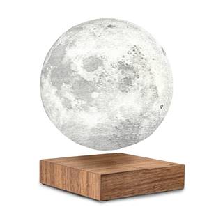 Gingko Stolová levitujúca lampa v tvare mesiaca  Moon Walnut, značky Gingko