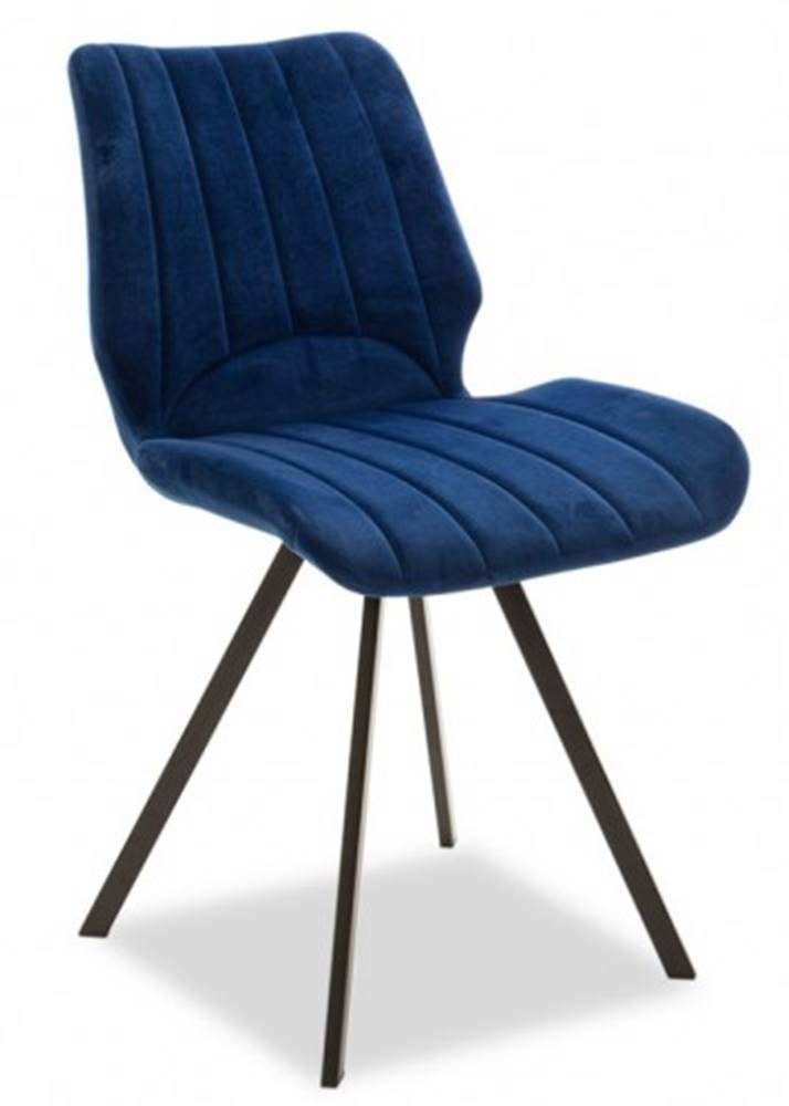OKAY nábytok Jedálenská stolička Stacy čierna, modrá, značky OKAY nábytok