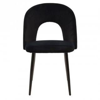 Jedálenská stolička Janet čierna
