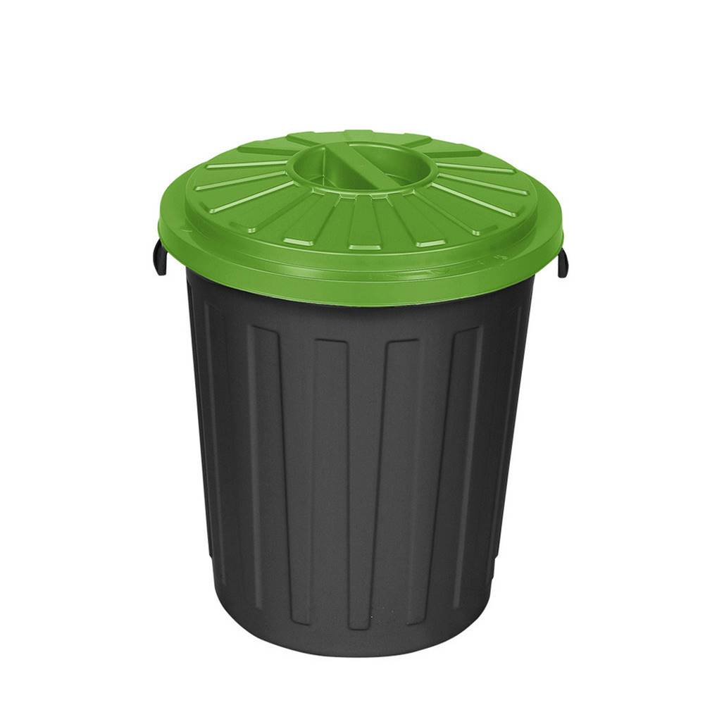 Topvet Plastový odpadkový kôš Mattis 45 l, zelená, značky Topvet