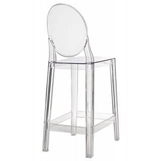 ArtD Barová stolička Viki transparentná