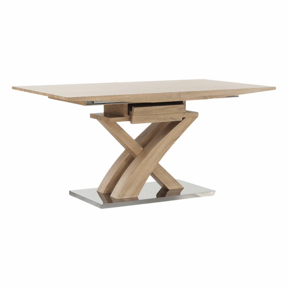 Kondela Jedálenský stôl dub 160-200x90 cm BONET NEW TYP 2, značky Kondela