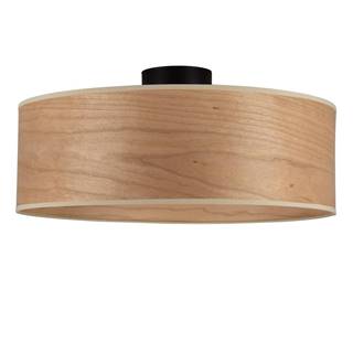 Sotto Luce Stropné svietidlo s tienidlom z dreva čerešne  TSURI XL, značky Sotto Luce