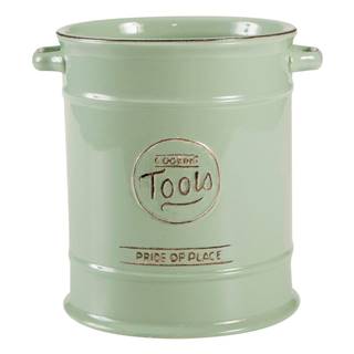T&G Woodware Zelená porcelánová dóza na kuchynské náradie  Pride of Place, značky T&G Woodware