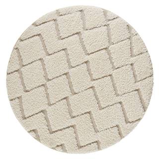 Mint Rugs Krémovobiely koberec  Handira, ⌀ 160 cm, značky Mint Rugs