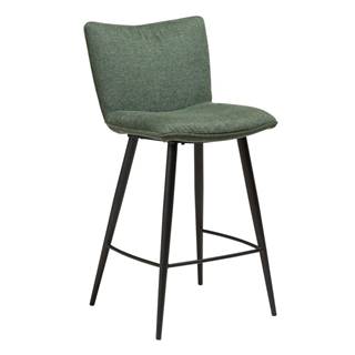 ​​​​​DAN-FORM Denmark Zelená barová stolička s oceľovými nohami DAN-FORM Join, výška 93 cm, značky ​​​​​DAN-FORM Denmark