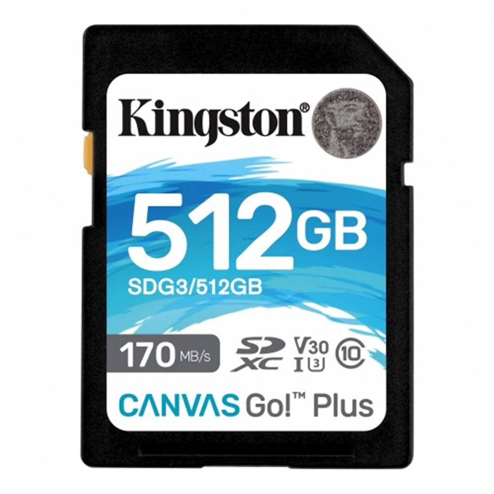 Kingston SDXC karta  512GB, značky Kingston