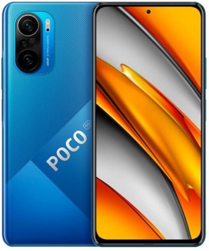 Poco Mobilný telefón POCO F3 8 GB/256 GB, modrý, značky Poco