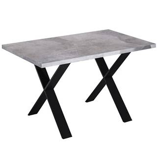 MERKURY MARKET Jedálenský stôl X-170 Betón, značky MERKURY MARKET