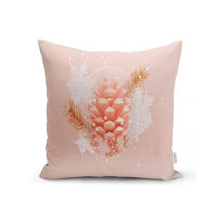Minimalist Cushion Covers Obliečka na vankúš  Pink Cone, 45 x 45 cm, značky Minimalist Cushion Covers