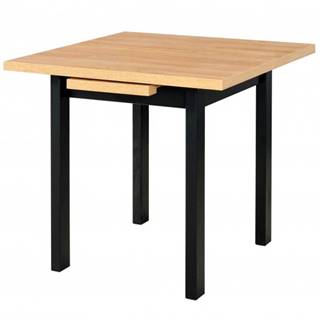 Sconto Jedálenský stôl MAXIM 7 buk/čierna, značky Sconto