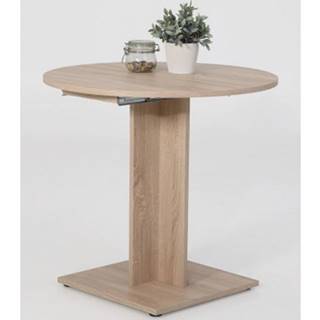 ASKO - NÁBYTOK Okrúhly jedálenský stôl Rieke 80 cm, rozkladací, značky ASKO - NÁBYTOK