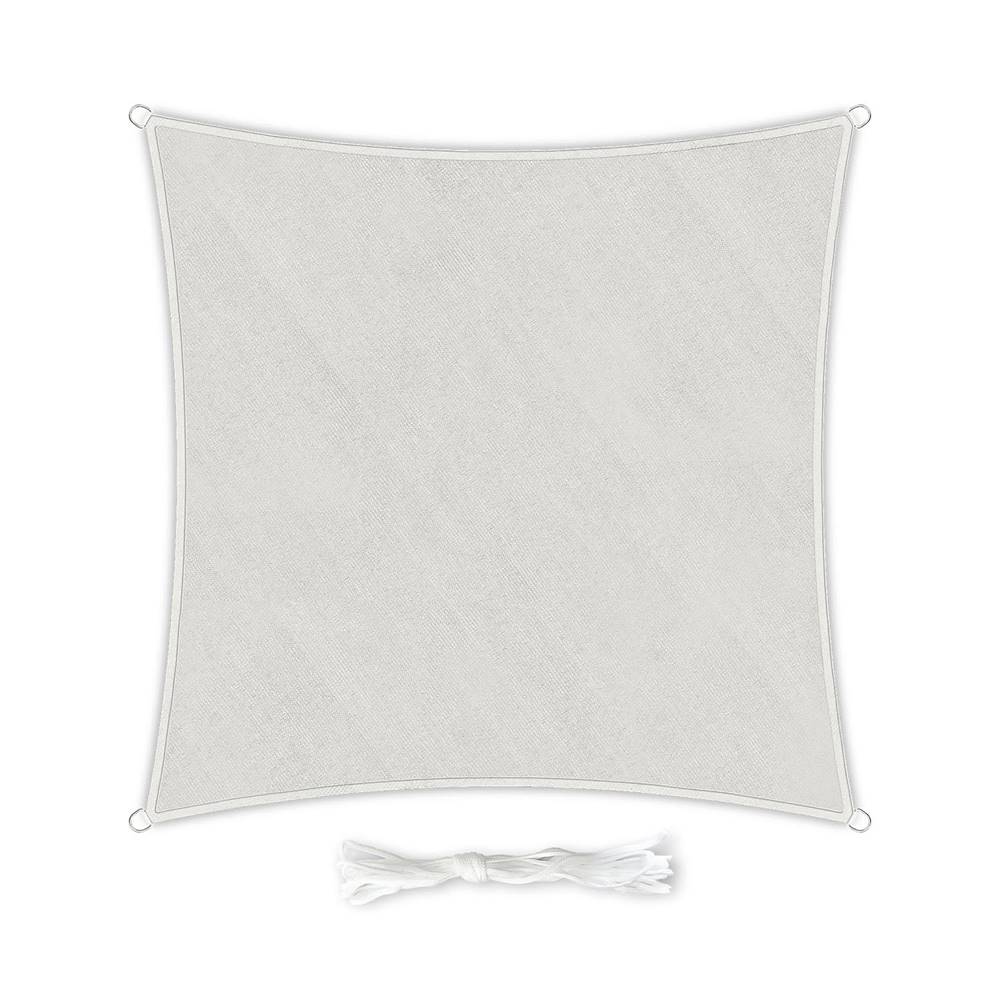 Blumfeldt  Štvorcová slnečná clona, 5 × 5 m, polyester, priedušná, značky Blumfeldt