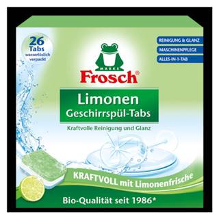 Frosch  Bio tablety do umývačky riadu Limetka 26 ks, značky Frosch