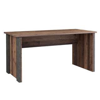 MERKURY MARKET Písací stôl Symmach 153 Old-Wood Vinteage/Beton, značky MERKURY MARKET
