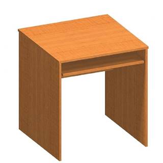 KONDELA Písací stôl s výsuvom, čerešňa, TEMPO ASISTENT NEW 023