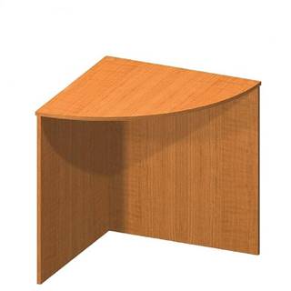 KONDELA Stôl rohový oblúkový, čerešňa, TEMPO ASISTENT NEW 024