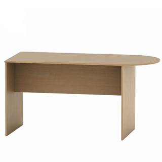KONDELA Zasadací stôl s oblúkom 150, buk, TEMPO ASISTENT NEW 022