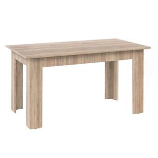 Kondela KONDELA Jedálenský stôl, dub sonoma, 140x80 cm, GENERAL NEW, značky Kondela