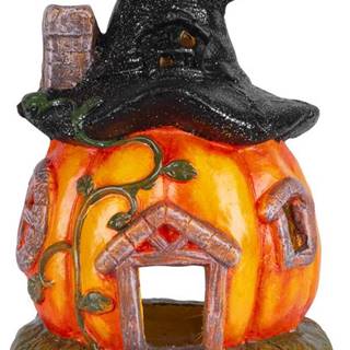 MAGICHOME VIANOCE Dekorácia MagicHome Nature, Tekvica, domček, s klobúkom, keramika, 21,50x21,50x30 cm, značky MAGICHOME VIANOCE