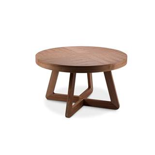 Windsor & Co Sofas Rozkladací stôl z dubového dreva  Bodil, ø 130 cm, značky Windsor & Co Sofas