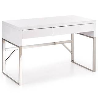 Sconto Písací stôl HAKIM biela, značky Sconto