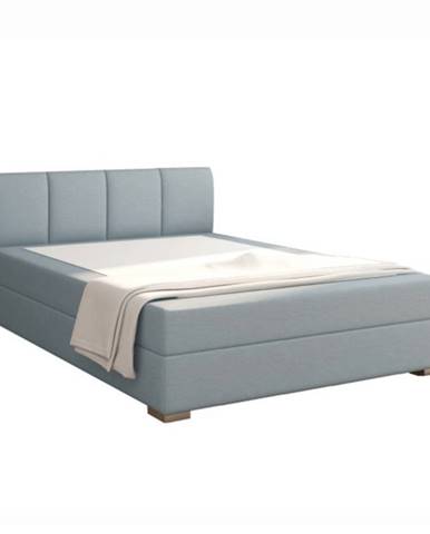 Boxpringová posteľ 140x200 mentolová RIANA KOMFORT P1 poškodený tovar