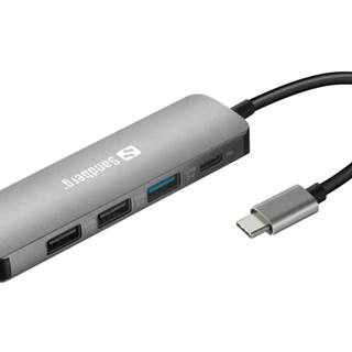 Sandberg  USB-C Dock HDMI+3xUSB+PD 100W, značky Sandberg