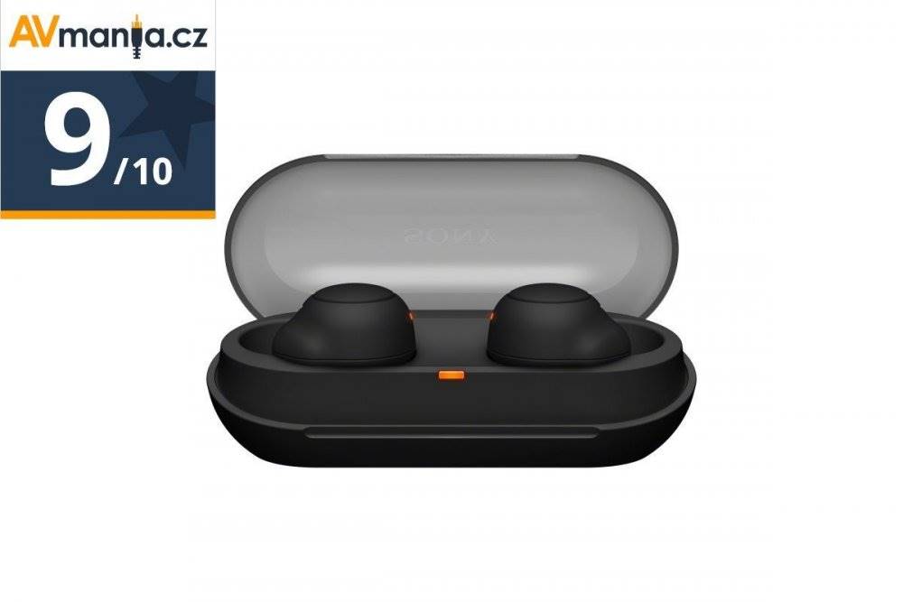 Sony  WF-C500, Bluetooth In-ear, nespojená sluchátka, nabíjecí pouzdro, černá, značky Sony