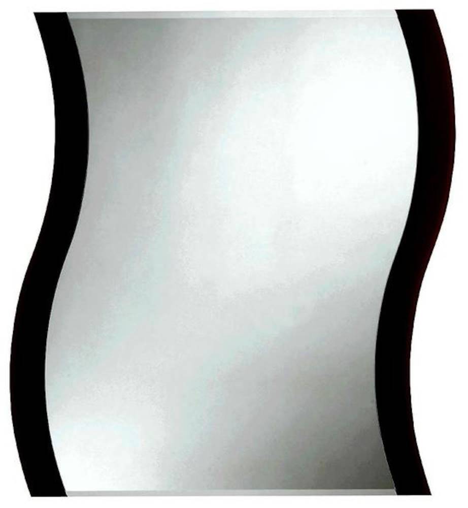 Amirro Zrkadlo s fazetou  Storm Black 65x50 cm čierna 711-737S, značky Amirro