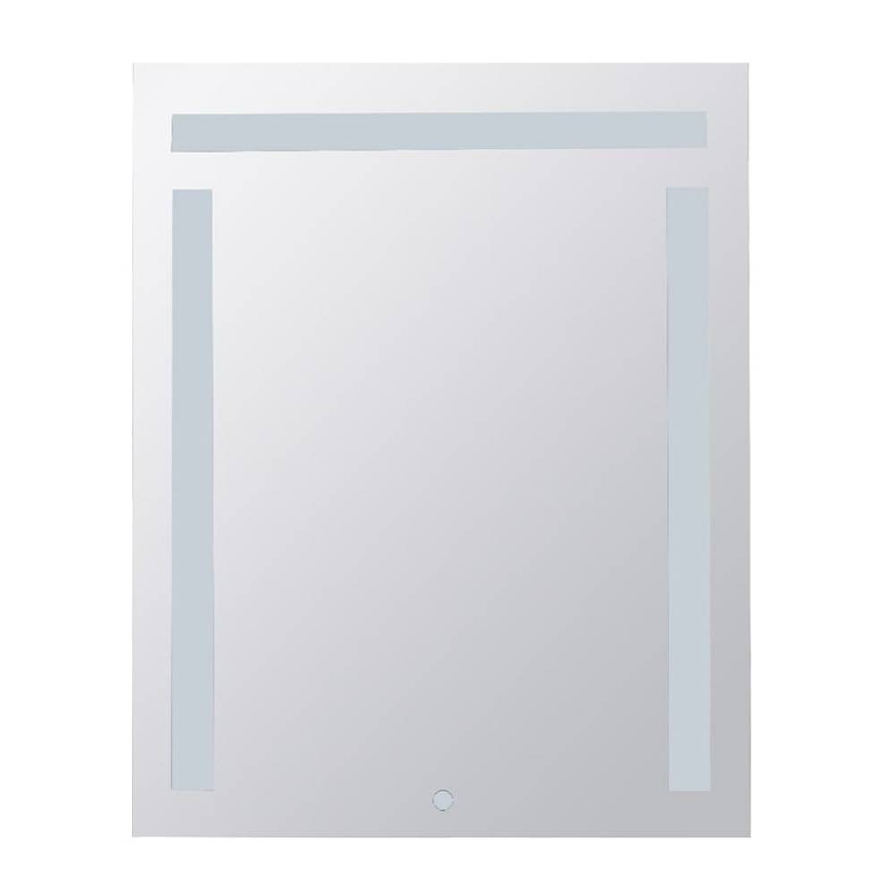 Bemeta Zrkadlo  s osvětlením a dotykovým senzoremvo farebnom provedení hliník/sklo, značky Bemeta