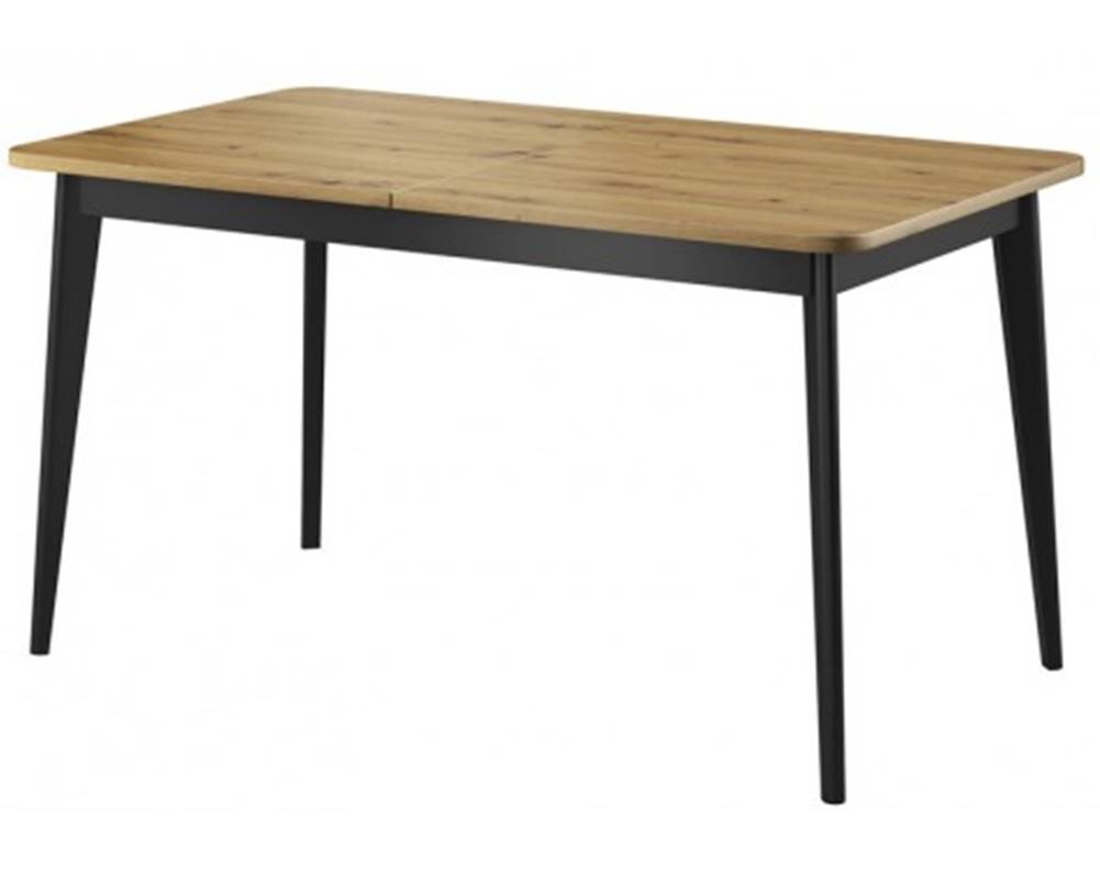 ASKO - NÁBYTOK Rozkladací jedálenský stôl Nordi 140x80 cm, dub artisan, značky ASKO - NÁBYTOK