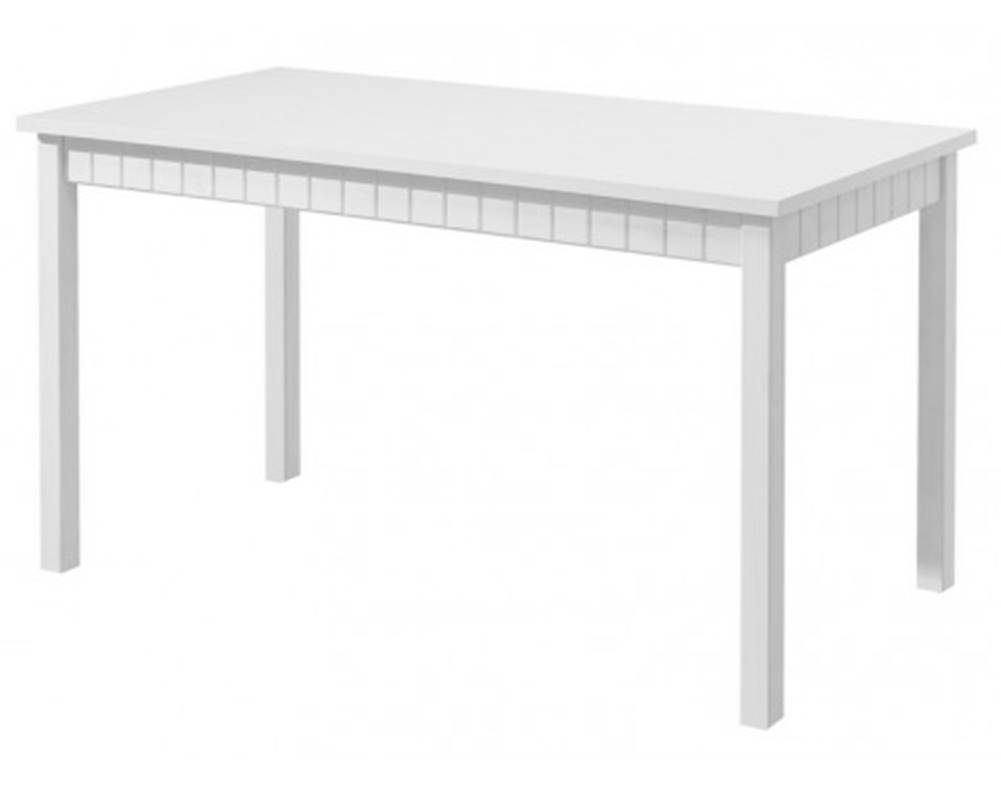 ASKO - NÁBYTOK Jedálenský stôl Atik 135x90 cm, biely, značky ASKO - NÁBYTOK