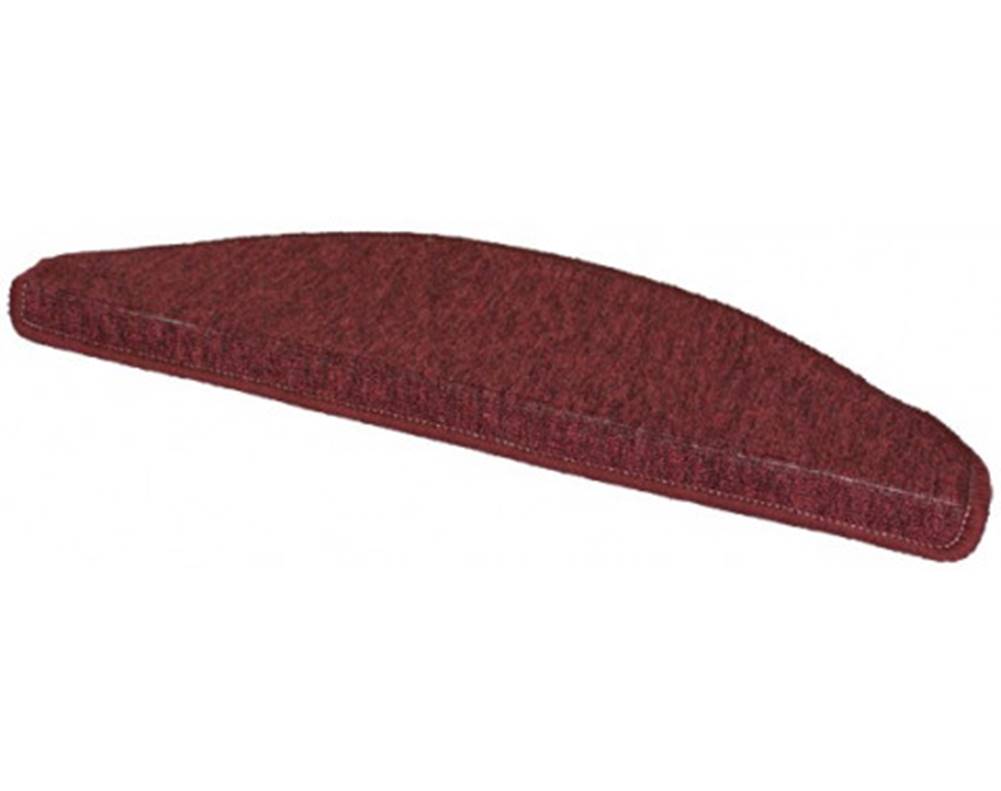 ASKO - NÁBYTOK Nášľap na schody 28x65 cm, tmavo červený, značky ASKO - NÁBYTOK