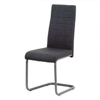 AUTRONIC  DCL-400 GREY2 jedálenská stolička sedák šedá latka/nohy anthrazit, značky AUTRONIC
