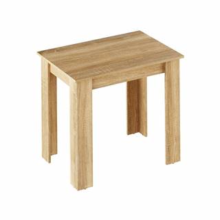 Kondela KONDELA Jedálenský stôl, dub sonoma, 86x60 cm, TARINIO, značky Kondela