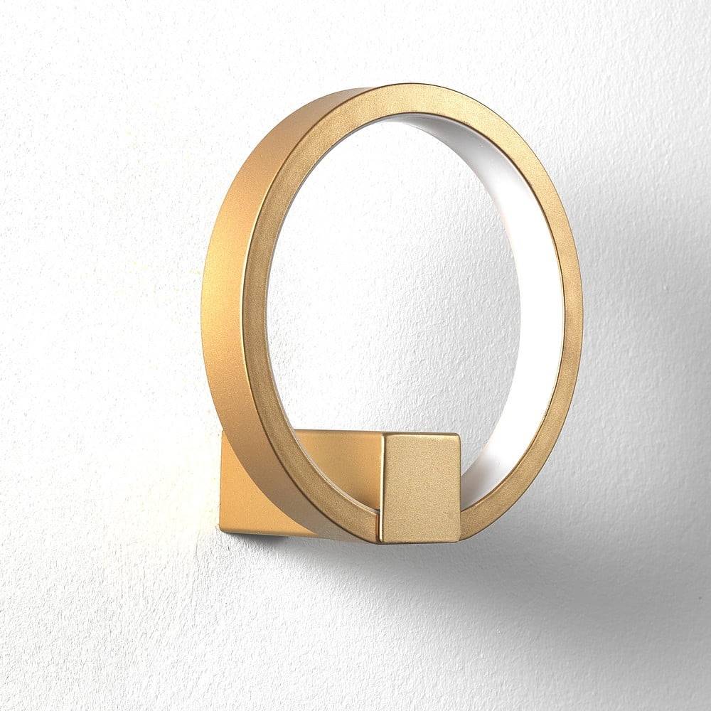 Tomasucci Nástenné svietidlo v zlatej farbe  Ring, ø 15 cm, značky Tomasucci