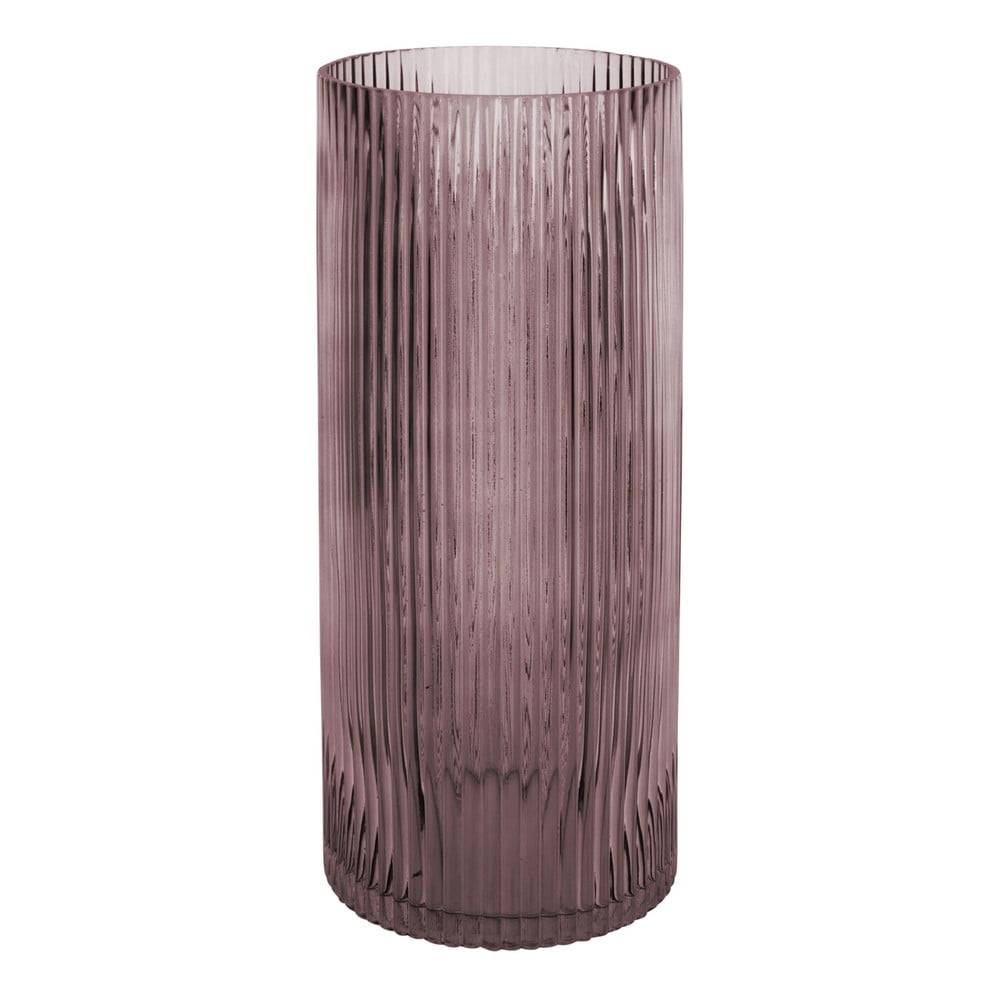 PT LIVING Hnedá sklenená váza  Allure, výška 30 cm, značky PT LIVING