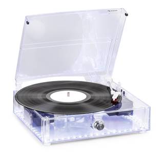 Auna ClearTech, gramofón, 33/45/78 otáčok za minútu, Bluetooth, stereo reproduktory