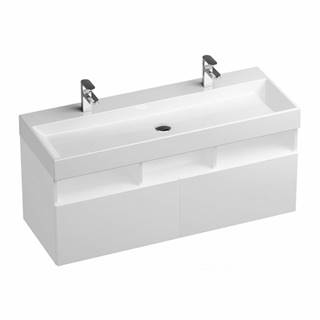 Ravak Kúpeľňová skrinka pod umývadlo  Natural 120x45 cm biela, značky Ravak