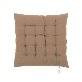Hnedý sedák na stoličky Tiseco Home Studio, 40 x 40 cm