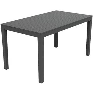 MERKURY MARKET Stôl Sumatra 138x78x72cm antracit, značky MERKURY MARKET