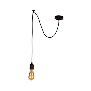 Homemania Decor Čierne závesné svietidlo Wire Hanging Lamp Larro, značky Homemania Decor